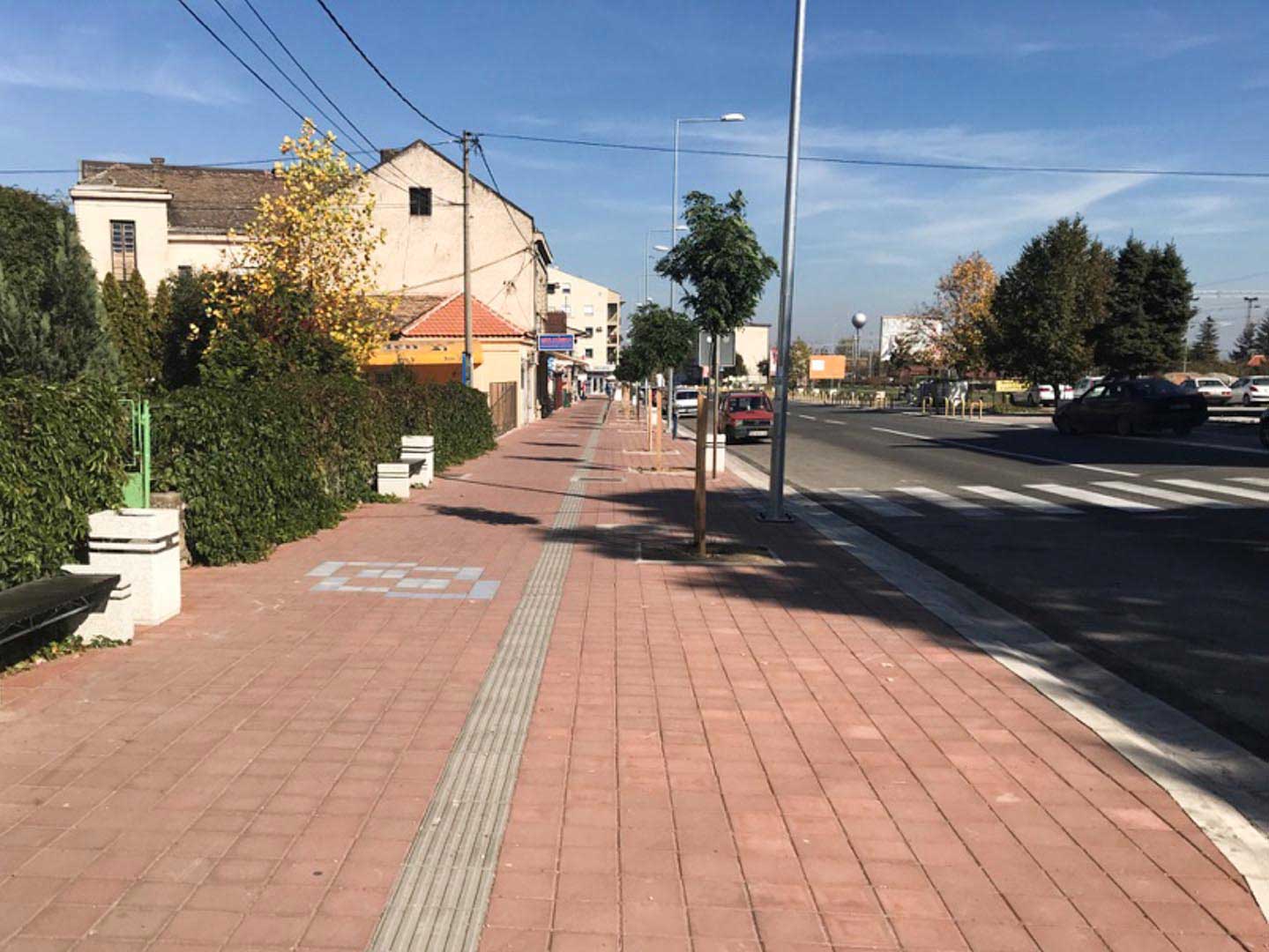 Popločavanje ulice Vojvode Mišića u Lajkovcu
