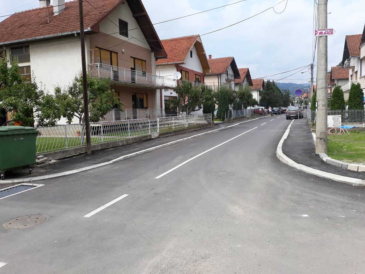 Rekonstrukcija Omladinske ulice u Ljuboviji