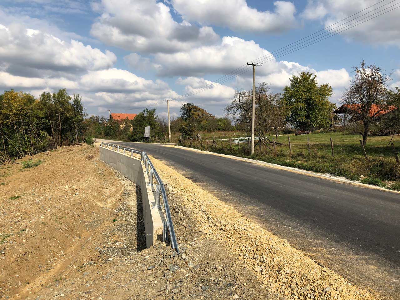 Sanacija klizišta u selu Tabanović